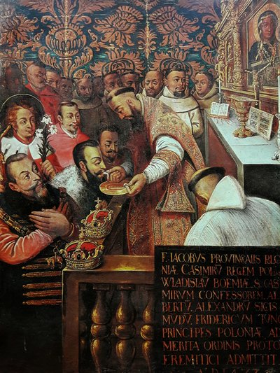 Communion of the Jagiellons at Jasna Góra in 1477 by Workshop of Tommaso Dolabella